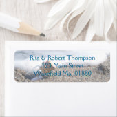 の結婚差出人住所ラベル – メッセージボトル ラベル (インサイチュ)