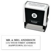 の結婚差出人住所 – 選択文字スタイル- セルフインキングスタンプ (インサイチュ)