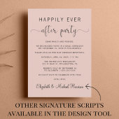 の結婚幸せなパーティー赤面披露宴 招待状