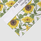 の結婚幸せな涙ひまわり 薄葉紙 (詳細)