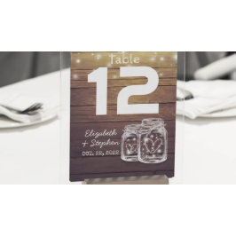 の結婚座席台番号石工の瓶ライト 招待状