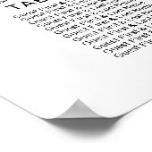 の結婚座席図の書エレガント道 ポスター (角)