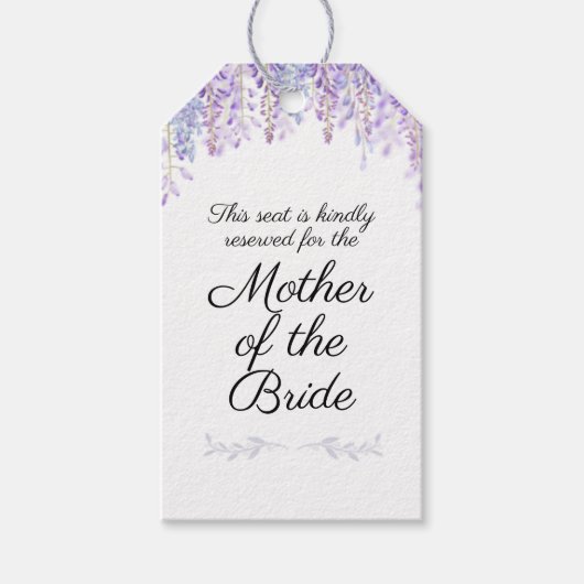 の結婚座席指定標識 ギフトタグ (正面)