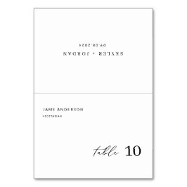 の結婚座席表と食事の選択 テーブルナンバー