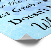 の結婚座席表、どこにでも座るポスター ポスター (角)