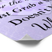 の結婚座席表、どこにでも座るポスター ポスター (角)