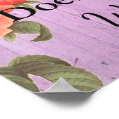 の結婚座席表、どこにでも座るポスター ポスター (角)