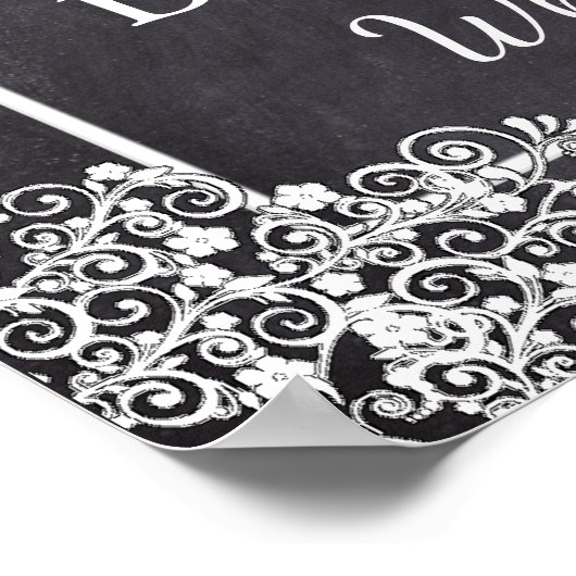 の結婚座席表、どこにでも座るポスター ポスター (角)