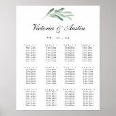 の結婚座席表、オ素朴リーブの枝 ポスター (正面)