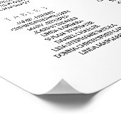 の結婚座席表 ポスター (角)