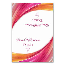 の結婚座席表 – 鳥肉のアイコン –  テーブルナンバー