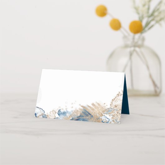 の結婚座席 プレイスカード (裏面)