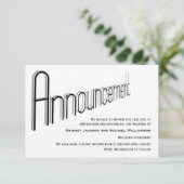 の結婚延期された通知 セーブザデート (スタンド正面)