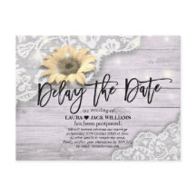 の結婚延期レースひまわり