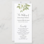 の結婚式は草エレガントの葉をセージ (正面)