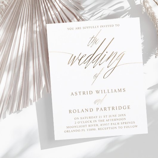 の結婚式を挙げる