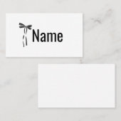 の結婚弓場&エスコートカード プレイスカード (正面/裏面)