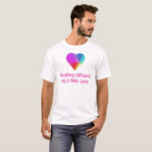 の結婚役人は愛情を込めて行う Tシャツ (正面フル)