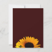 の結婚応答カード 出欠カード (裏面)