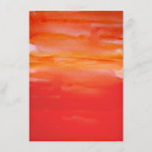 の結婚情報カード – ロマンチックな水色 エンクロージャーカード (裏面)