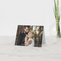 の結婚感謝手書き写エレガント真