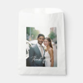 の結婚手書き感謝1写真 フェイバーバッグ (正面)