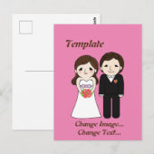 の結婚文房具 ポストカード (正面/裏面)
