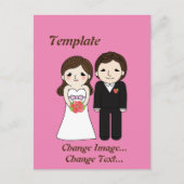の結婚文房具 ポストカード (正面)