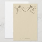 の結婚文房具 便箋 (正面/裏面)