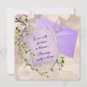 の結婚文房具 招待状 (正面)