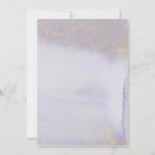 の結婚新救期間延期 招待状 (裏面)