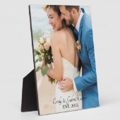 の結婚新着写真アクリル フォトプラーク (側面)