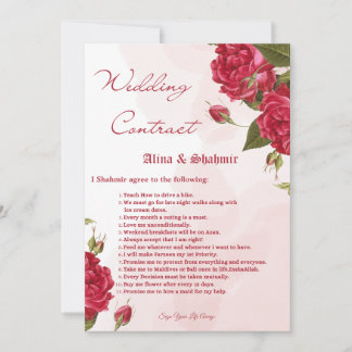 の結婚新郎の契約 招待状