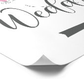 の結婚方向記号(右矢印) ポスター (角)