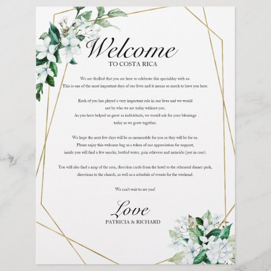 の結婚旅程の幾何学的フローラ緑 (正面)