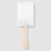 の結婚旅程アイコンモダンプログラム ハンドファン (裏面)