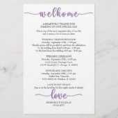 の結婚旅程アイコンChic Script結婚の駅 便箋 (裏面)