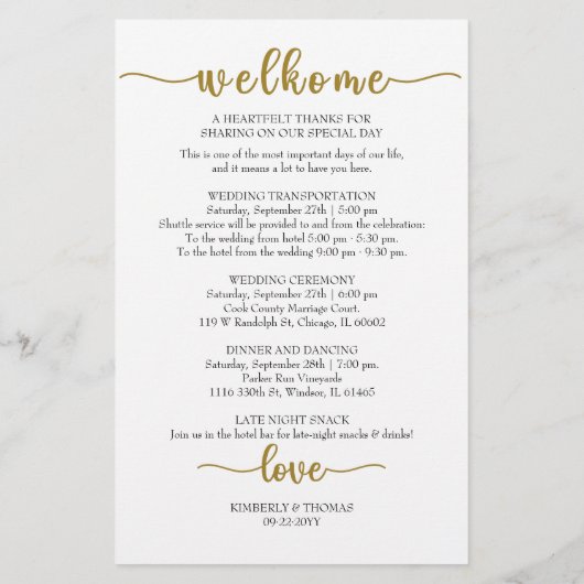 の結婚旅程アイコンChic Script結婚の駅 便箋 (裏面)