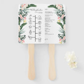 の結婚旅程カクテル – アイコ結婚ンの歓迎 ハンドファン (正面&裏面)