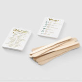 の結婚旅程カクテル – アイコ結婚ンの歓迎 ハンドファン (組立なし)