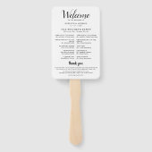 の結婚旅程カクテル – アイコ結婚ンの歓迎 ハンドファン (裏面)