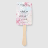 の結婚旅程カクテル – アイコ結婚ンの歓迎 ハンドファン (正面)