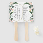 の結婚旅程カクテル – アイコ結婚ンの歓迎 ハンドファン (正面&裏面)