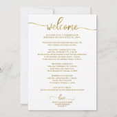 の結婚旅程カクテル – アイコ結婚ンの歓迎 招待状 (裏面)