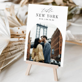 の結婚旅行先の写真と名前 テーブルナンバー