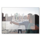 の結婚旅行先の写真 テーブルナンバー (正面)