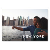 の結婚旅行先の写真 テーブルナンバー (正面)