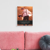 の結婚旗 |の結婚キャンバス キャンバスプリント (インサイチュ (リビング))