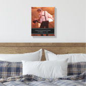 の結婚旗 |の結婚キャンバス キャンバスプリント (インサイチュ (寝室))