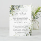 の結婚日付延期ユーカリ水カラー セーブザデート (スタンド正面)